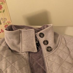 The north face fleece sweater
